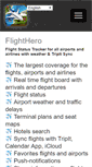 Mobile Screenshot of flightheroapp.com