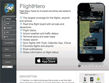 Tablet Screenshot of flightheroapp.com